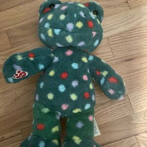 Build A Bear Christmas Frog